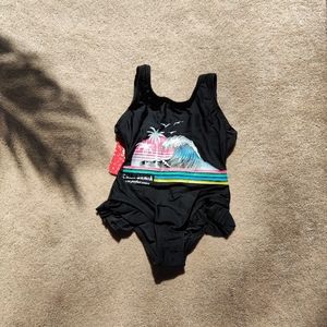California Wave One piece bathing suit Size 3-4Y